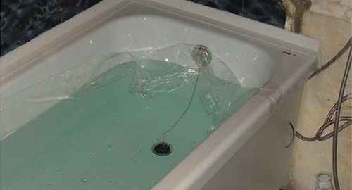 Установкой акрилового вкладыша | Новоржев